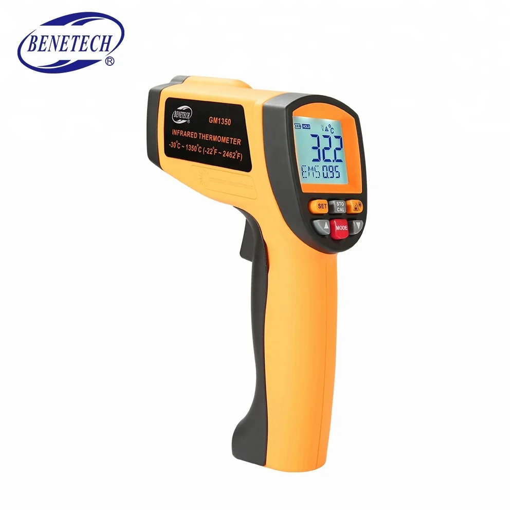 GM1350 Non-contact Sensor Infrared Thermometer with Stainless Steel Probe