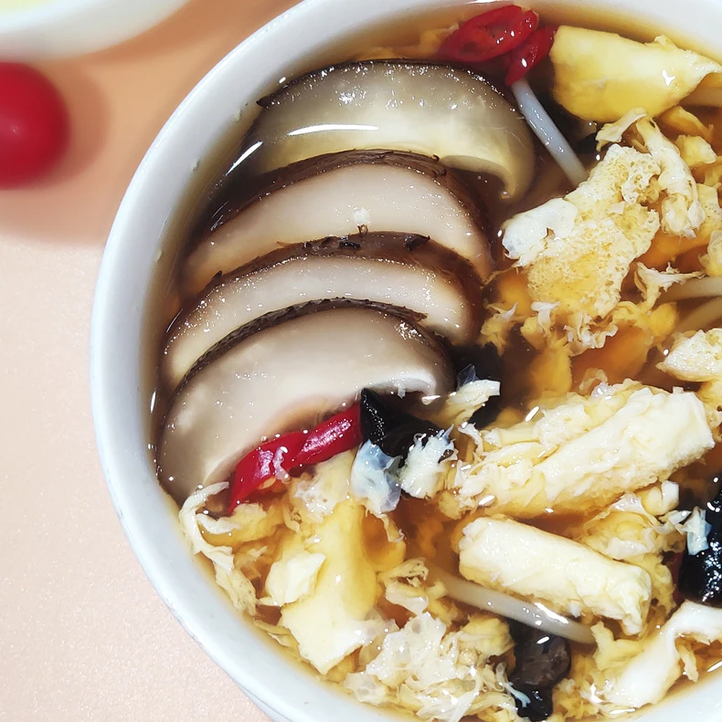 Chinese Healthy Freeze Dried Food Instant Miso Vegetable Egg Soup Bulk Instant Freeze Dried Soup