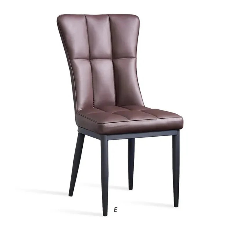 Wholesale upholstered dinning room chair pu leather restaurant coffee chair