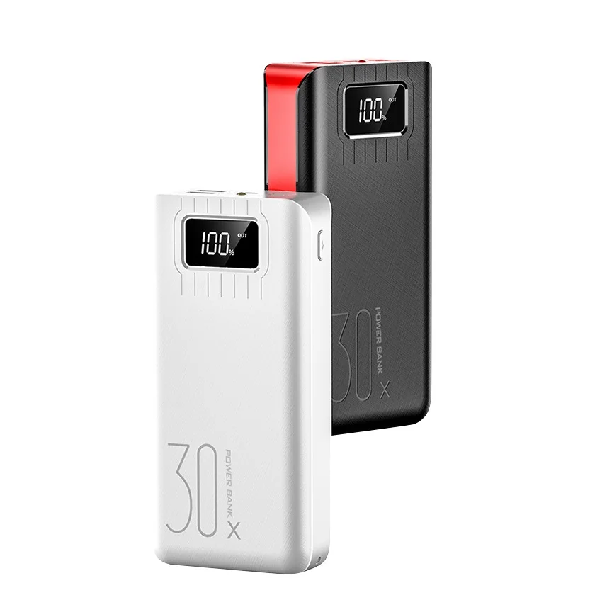 
2019 New Power Bank 30000mah For Xiaomi Mi 2 Usb Power Bank Portable Charger External Battery Powerbank For Iphone 7 6 5 4 X 8 