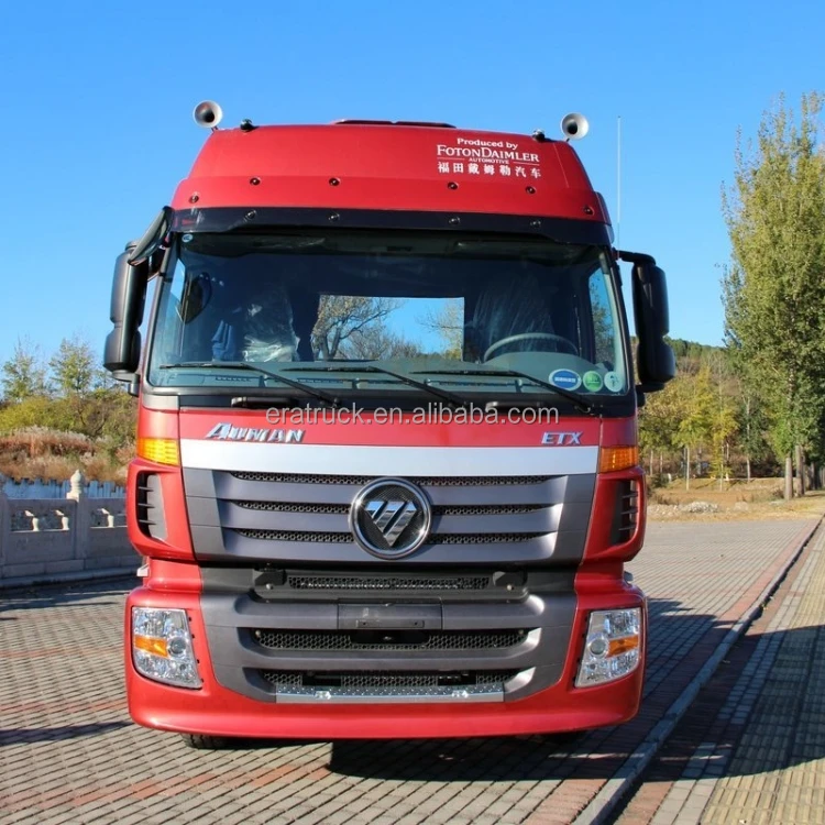 2023 новый трактор Foton Auman ручной автоматический 480hp левый привод 400L дизельный ETX 6x4 тягач грузовик Euro 4 продажа