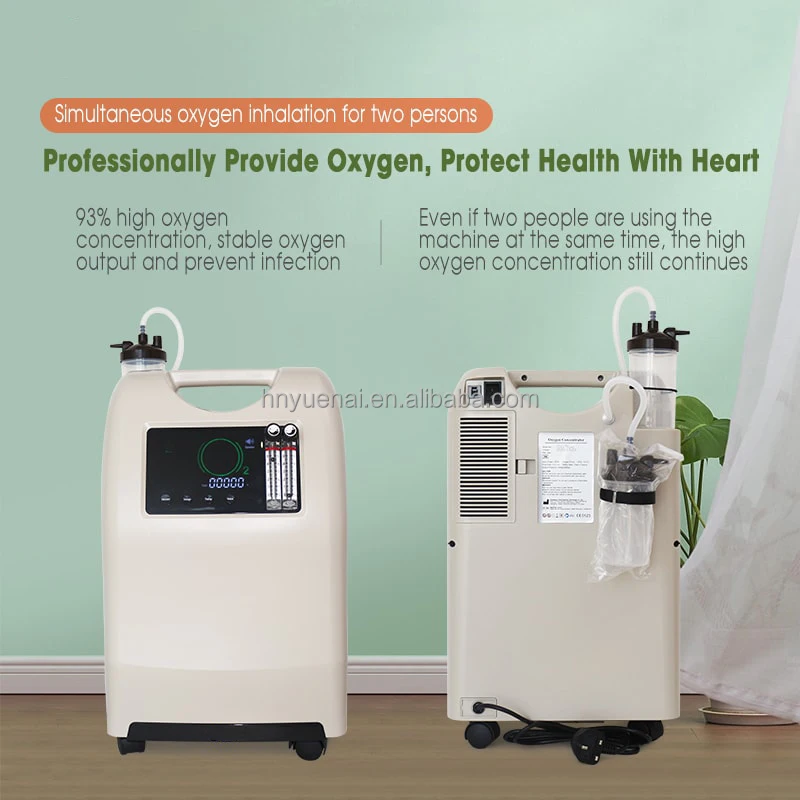 
Medical grade 10L oxygen concentrator for Hospital Use concentrador de oxigeno 96% concentration rate 