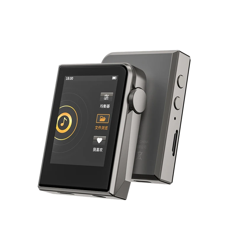 2023 Новый A58 Hi-Fi Bluetooth музыкальный MP3-плеер портативный цифровой аудиоплеер Hi-Res DSD256 металлический Walkman с эквалайзером