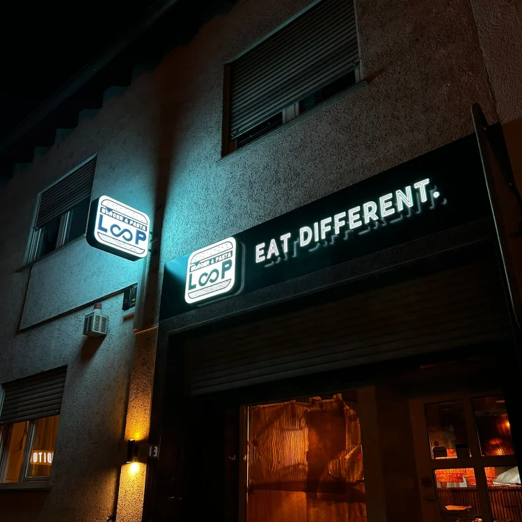 Custom Light Box Sign Store Wall Hanging Double Sided Led Signs Outdoor Blade Signage Led Light Box For Business Sign