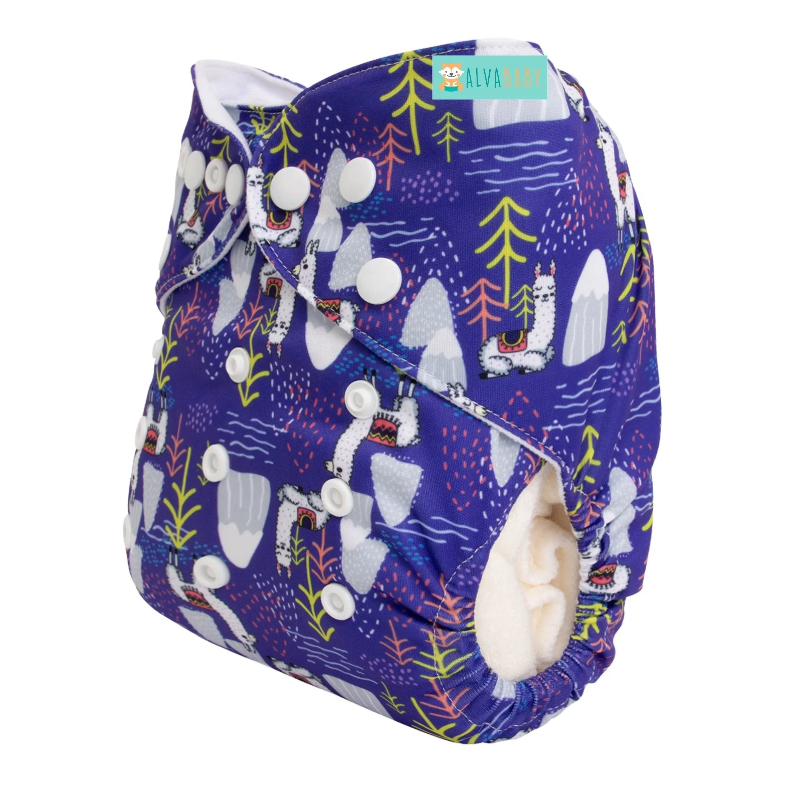 ALVABABY Factory Baby Pocket Nappy Reusable Washable Cloth Diaper All in One Soft Breathable Cloth Diaper