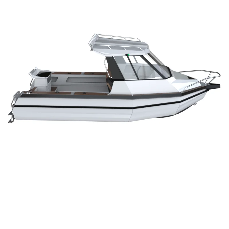 6.25 m craft welded deep V hull aluminum fishing boat and speed yacht