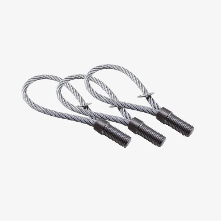 Customized Precast Concrete Accessories Wire Rope Lifting Loop Device