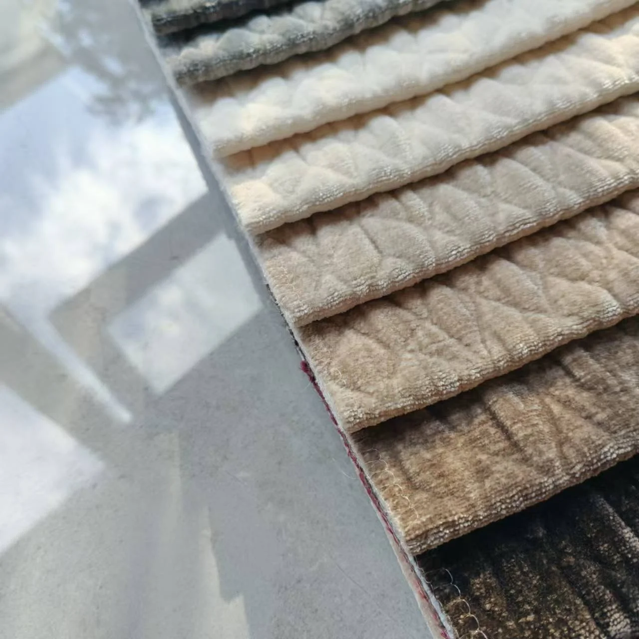 Hometextile jacquard chenille furniture fabric sofa upholstery fabric