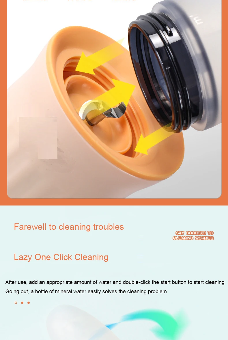 2023 New Innovative Baby Food Machine Wireless Machine for Baby Food Blender Processor Feeder Fresh Grind Baby Food Makersr