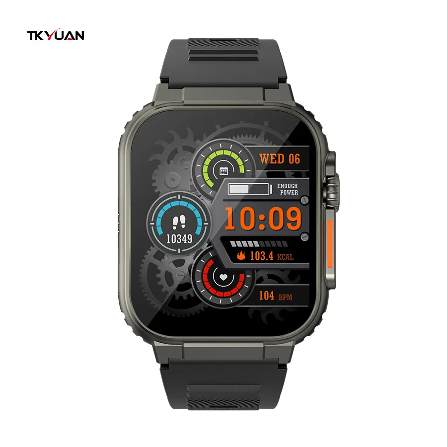 TKYUAN Fashion A70 Smart Watches 2023 Full Screen Touch HD Calling Relojes Inteligentes Sport Mens IP67 Display Smart Watch