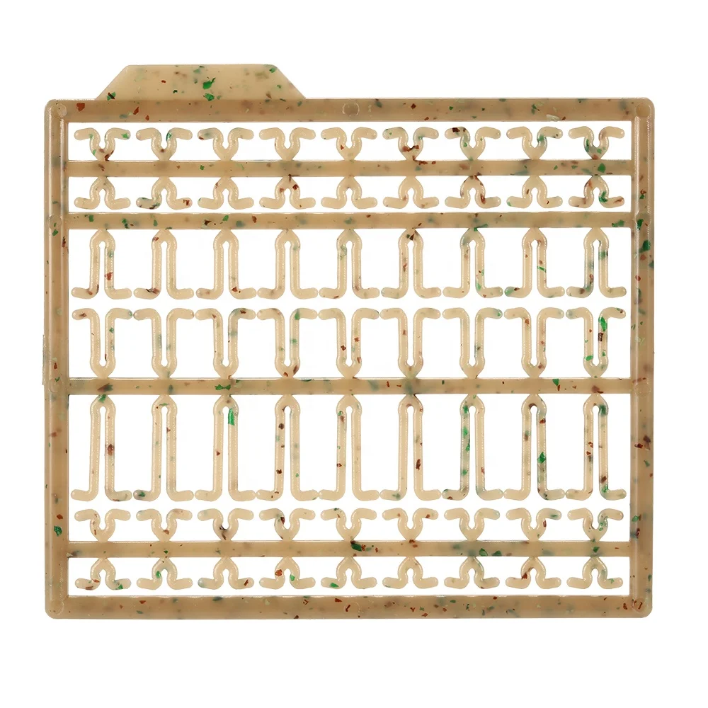 camouflage color Bait Guarding Bar Boilie Stopper Fishing Hair Stops Hair Rigs Extender Carp Fishing Equipment Fishing V stopper