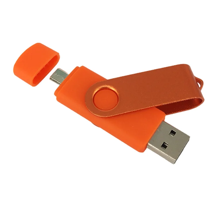  Высококачественный поворотный OTG Флешка Usb флэш-накопитель 3 0 2 64 ГБ 32 16 8 Гб Otg на заказ карта памяти флеш-накопитель