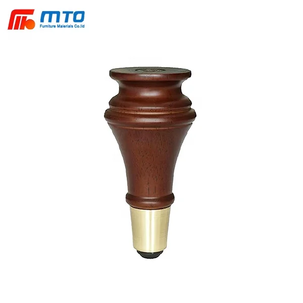 Hot Sale New Model Customized Gourd Wooden Furniture Table Chair Leg  Metal Furniture Parts With Metal Sofa Leg