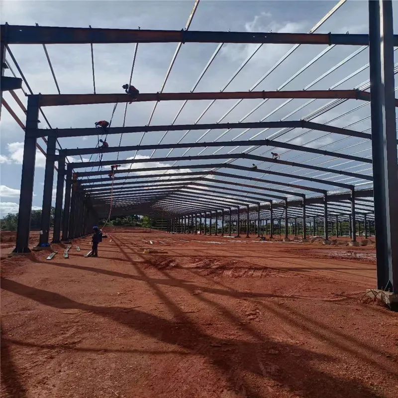 Modern and Economic Design Prefab Steel Structure Building Prefab Warehouse Workshop Aircraft Hangar Construction Material