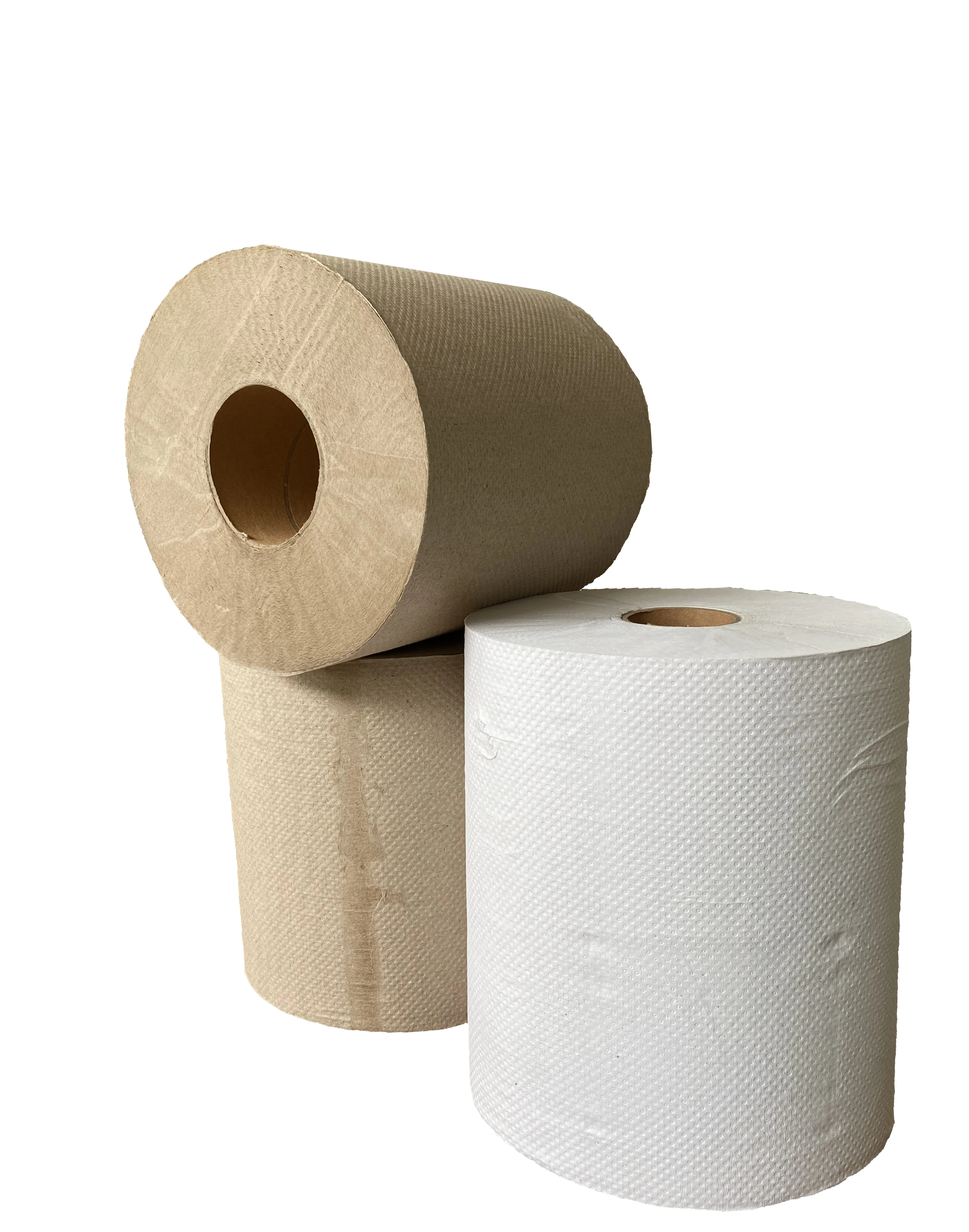 High quality super soft nature white and craft 1 ply strong wet strength toilet bathroom paper hard hand towels hardwound towels