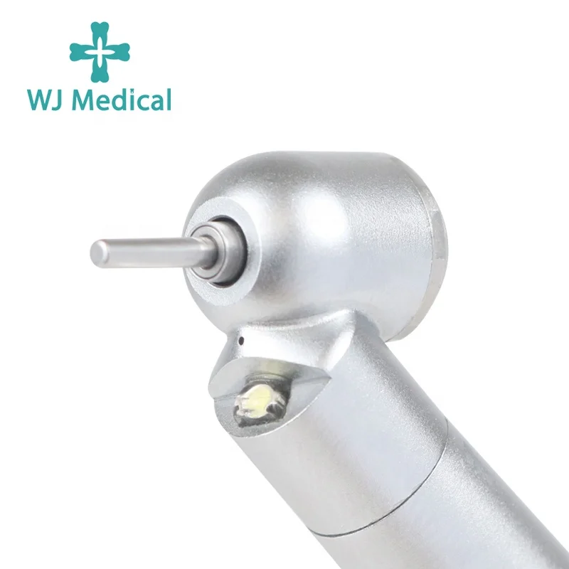LXG088 4 hole Mini head LED E-Generator ceramic bearing high speed 45 degrees led surgical 1 1 Ratio Dental Handpiece