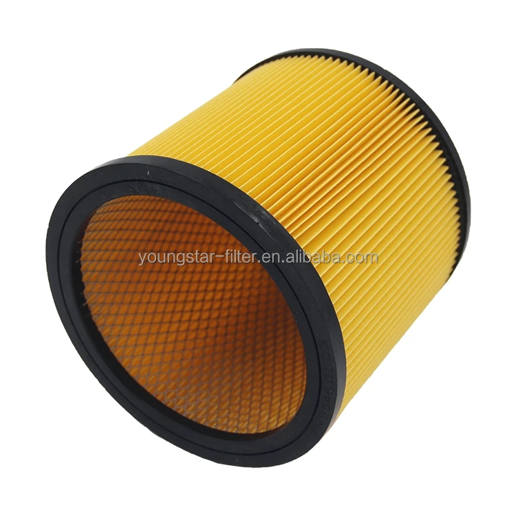 Replacement Cartridge filter fits for Hart Standard VACUUM FILTER Fit HART Most Shop-Vac Wet/Dry Vacs 5 to 16 Gallon Yellow