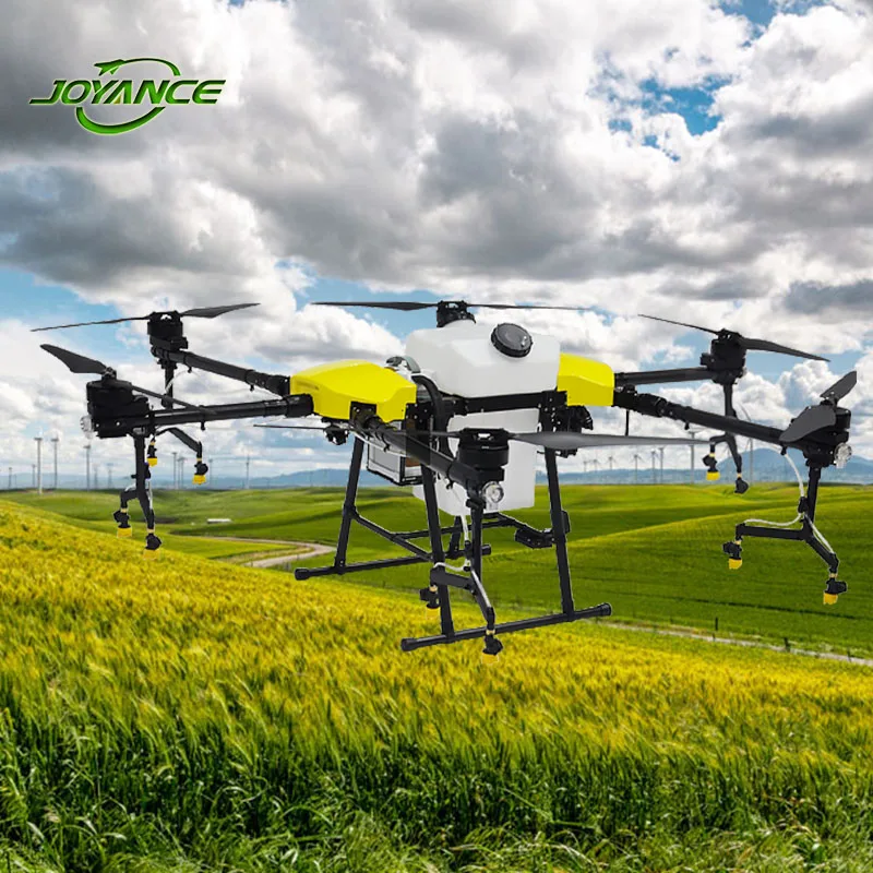 JOYANCE 6aixs carbon fiber structure K++ high pressure nozzle agricultural drone sprayer fumigation drone discount price