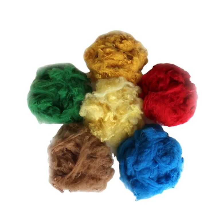 China Factory Direct Sale PSF 4D*64mm Polyester Staple Fibre