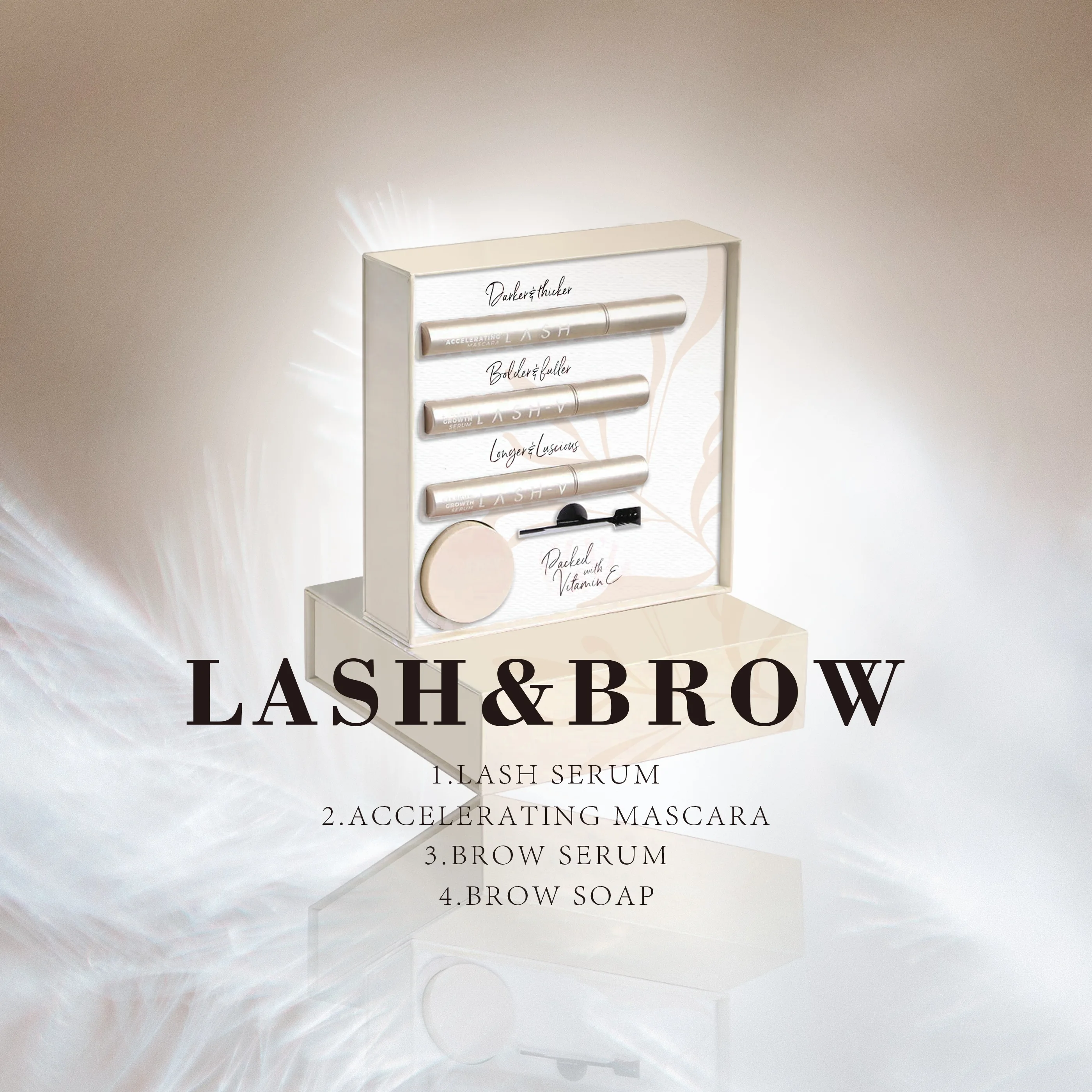 Best Organic Vegan Cruelty Free Biotin Oil Peptide Eye Lash & Brow Serum Private Label Eyelash And Eyebrow Growth Serum