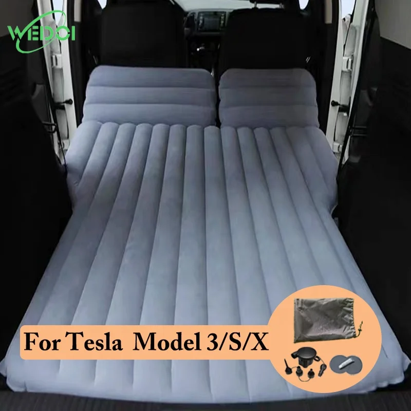 Новый автомобильный надувной матрас для Tesla Model 3/S/X портативная кровать кемпинга подушка