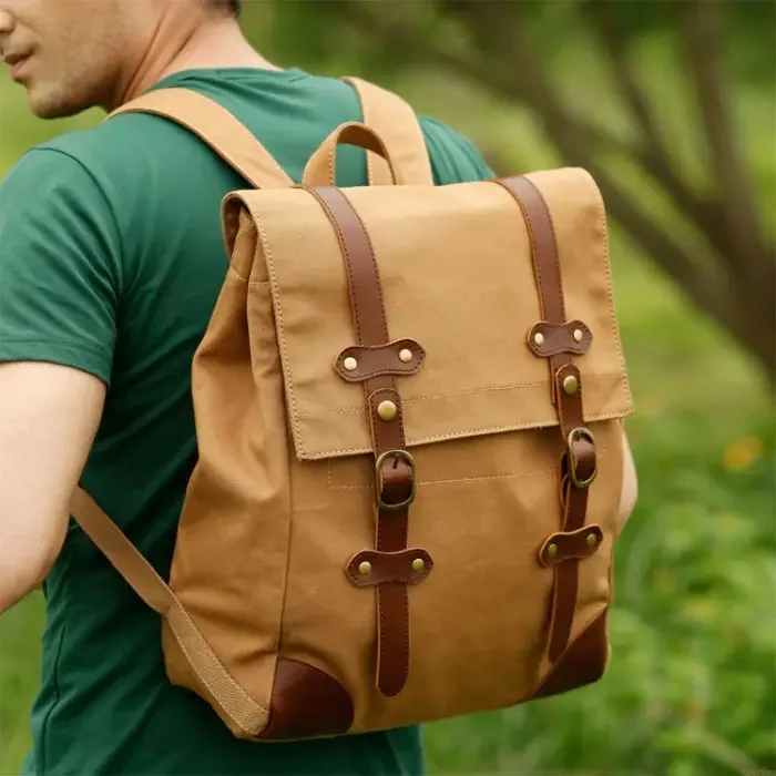 laptop backpack light weight customizable cute bag pu backpack casual daily outdoor travel backpack