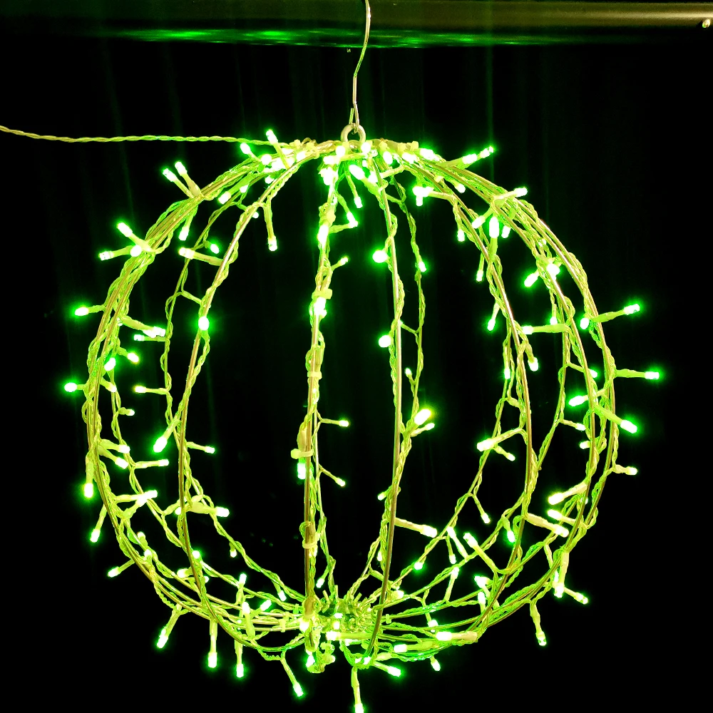 Manufacturer Wholesale Led Outdoor Ball Light RGB Remote Control Outdoor Christmas Decorative Light