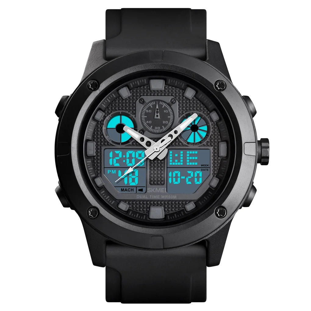 Skmei 1514 saat erkek dual time new products men sport digital watch