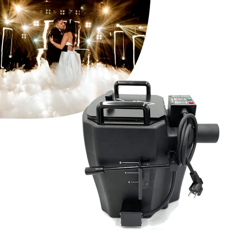 DELIFX 3500W Manual Control Billowy Clouds of Low Lying Fog Ice Blaster Tough Durable And Easy to Carry Cheapest Fog Chiller