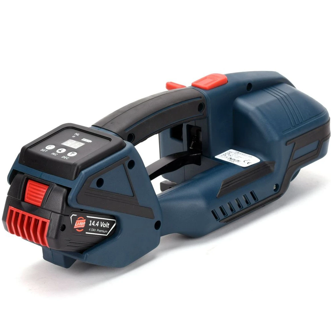 Professional Packaging Machinery Automatic Battery Powered Strapping Machine