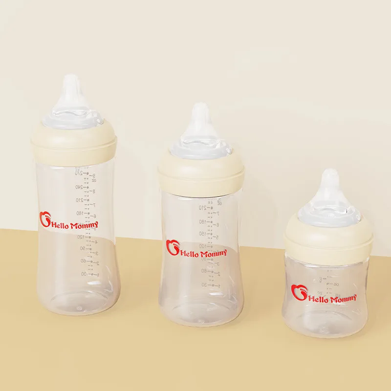 2024 New Newborn Baby Pp Feeding Bottle Oem Odm Wide Neck Baby Feeder Bottle Bpa Free Anti Colic Baby Bottle Milk Feeding