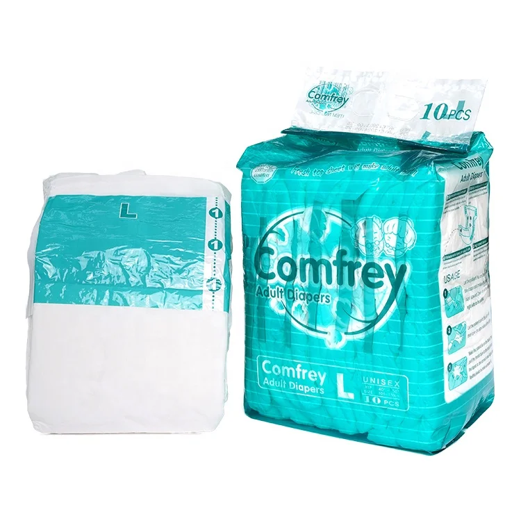 Waist Adjustable Old People Incontinence Abdl Soft Medium Thick Disposable Diapers for Adults