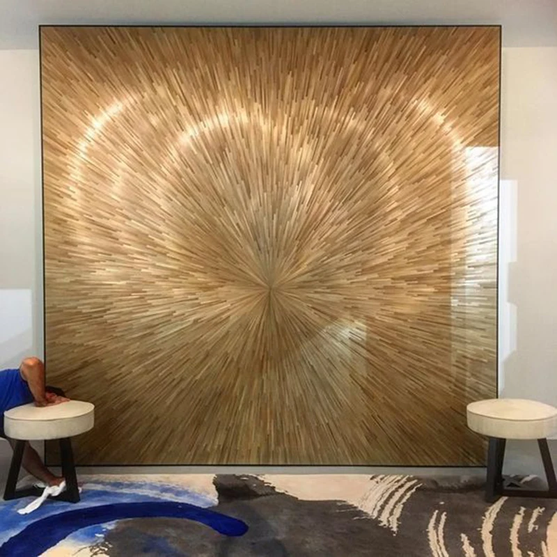 France Wheat Straw Marquetry Marqueterie Marquetry Art Straw Picture Inlay Craft Wall Panel Jewelry box Straw Marquetry Design