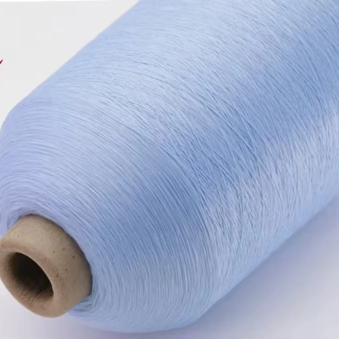 Anti-Bacteria140D nylon high elastic yarn High Tenacity  100% nylon filament fancy yarn for Knitted sweater upper webbing