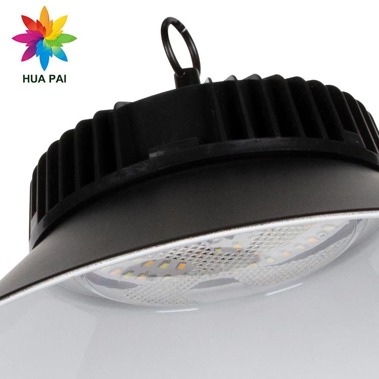 HUAPAI Hop Sale Polysilicon Solar Panels Commercial Industrial Lighting 100W 200W High Bay Led Light