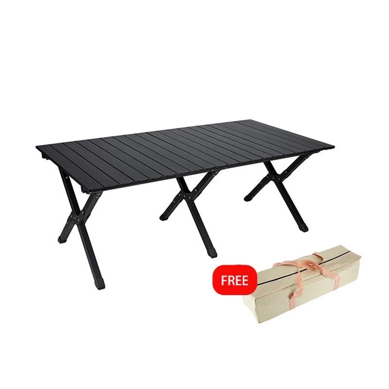 Wholesale Customized High Quality Outdoor Gatherings Convenient Leg Portable Folding Table Chair Set Ideal Picnics