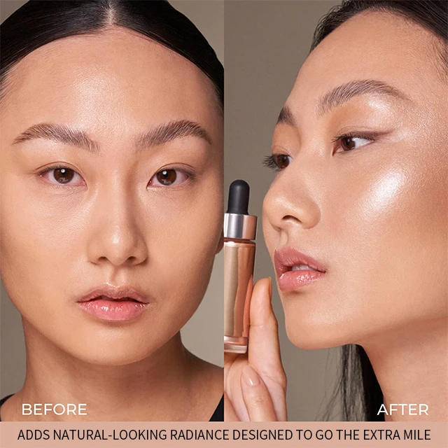 Liquid Highlighter, Versatile Illuminator, Blend with Foundation and Makeup, Celestial