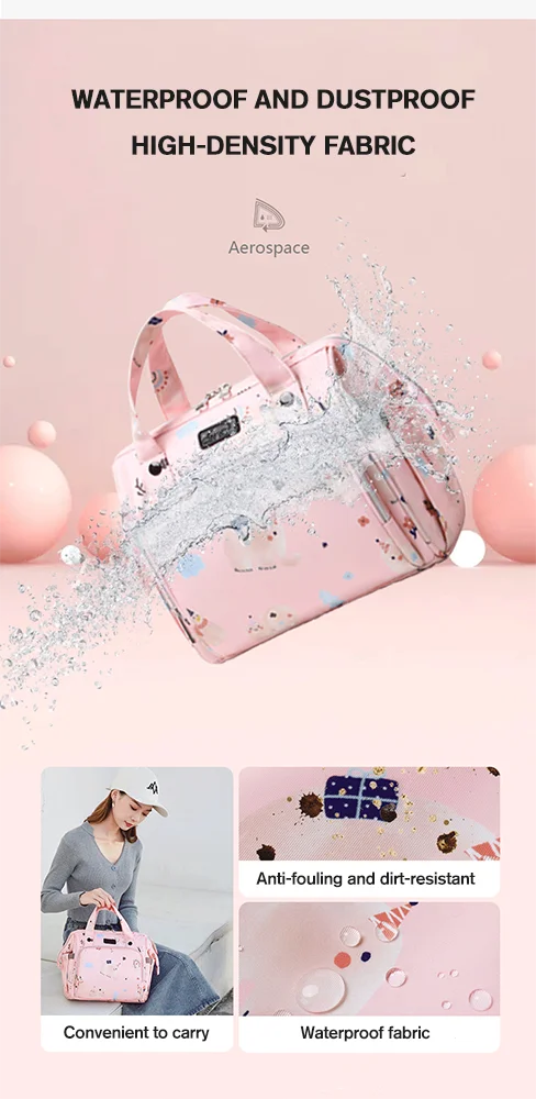 Multifunctional Folding Waterproof maternity Large Travel baby Diaper Tote Stroller baby Nappy Mummy Baby Bag Diaper Bag