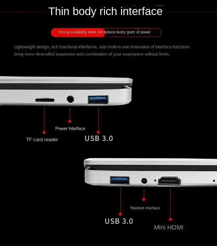 15.6 inch New FHD 1920*1080 IPS LCD Laptop Inter 3350 3450 Hard Disk Laptop