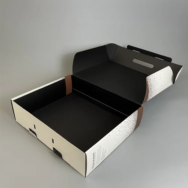 Manufacturer Large Color Hot Stamping Cardboard Paper Mailing Apparel Box Custom Logo Printed Corrugated Shipping Packaging Box