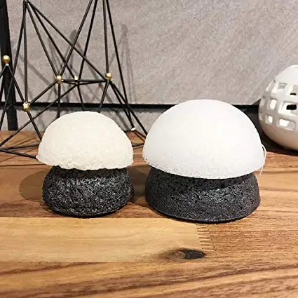 Factory Price 100% Pure Natural Luxury Skin Care Private Label Organic Face Cleaning Facial Cosmetic Sponge Konjac