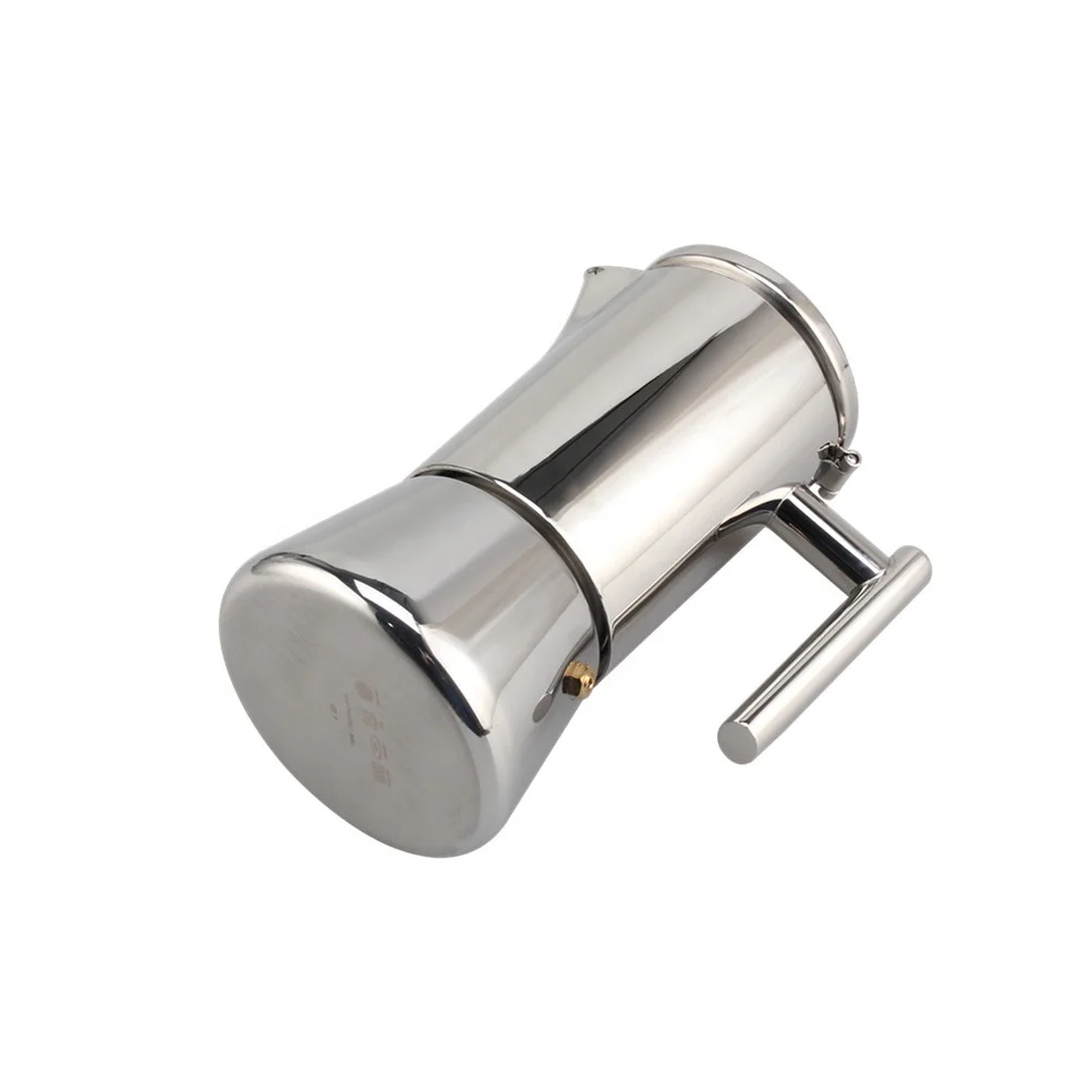 Stovetop Espresso Maker Stainless Steel Italian Coffee Machine Maker Induction Moka Pot