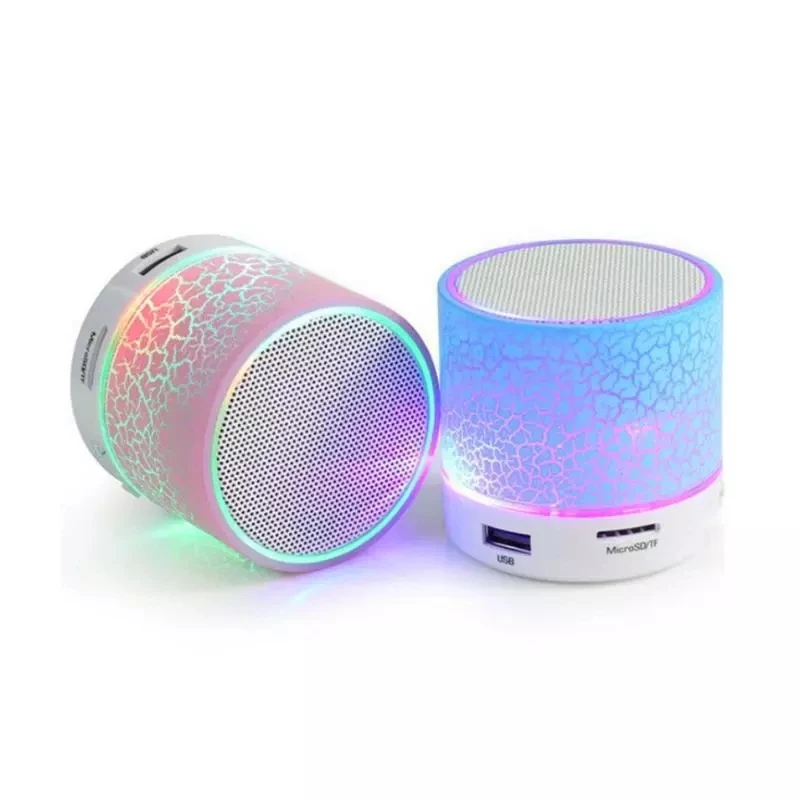 Hot Sell New LED MINI Wireless BT Speaker TF USB Portable Music Sound Box Subwoofer Loudspeaker For phone PC with Mic