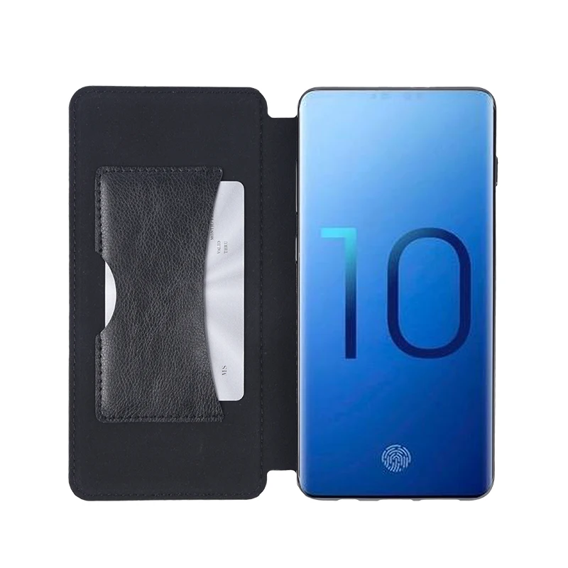 Флип Пользовательские кожа мобильного телефона в виде ракушки бумажник чехол Чехлы для мангала Samsung Galaxy S10 плюс