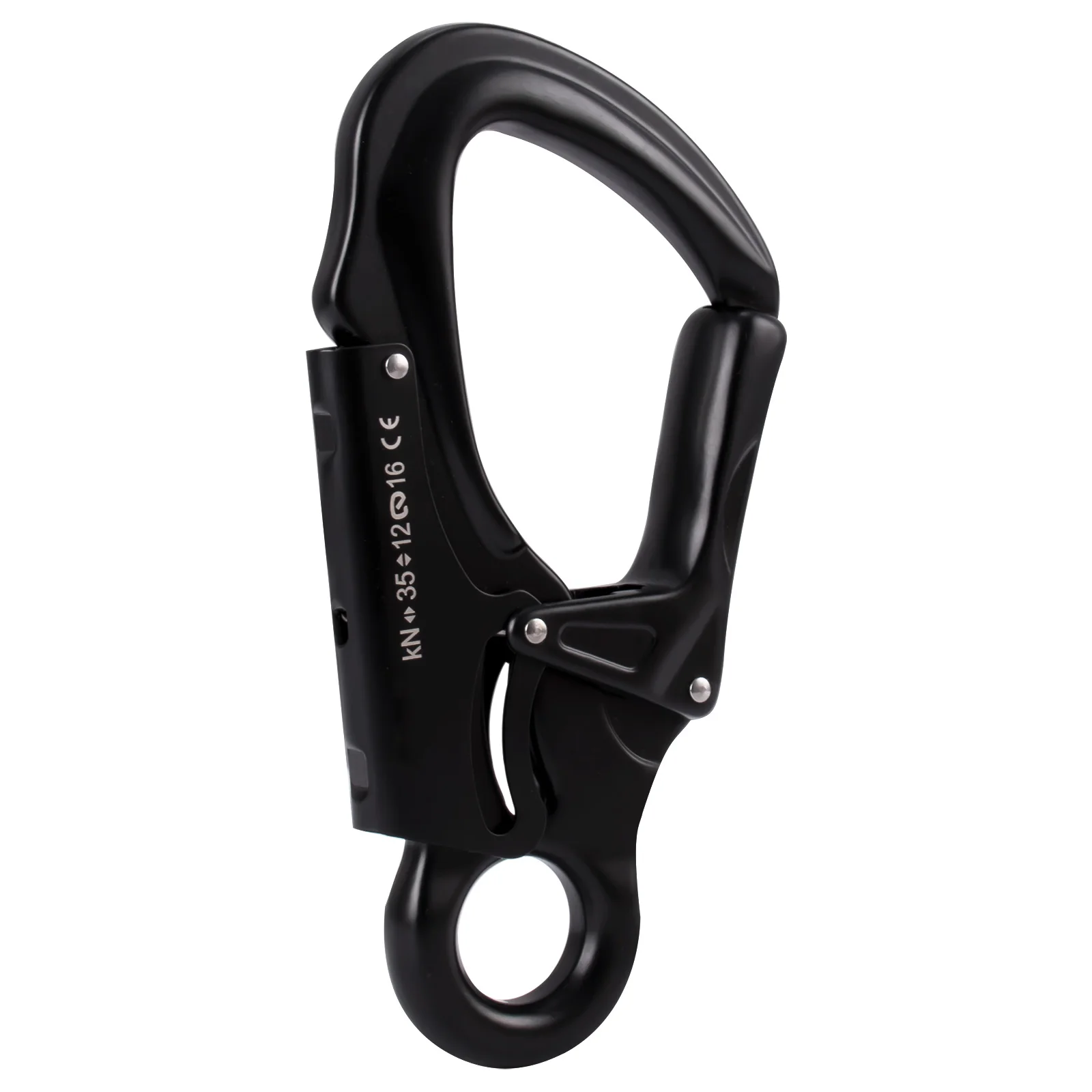 Custom Logo Snap Hook Auto Lock Safety Large Seat Belt Double Hook Spring Safety Hook Provides Protection