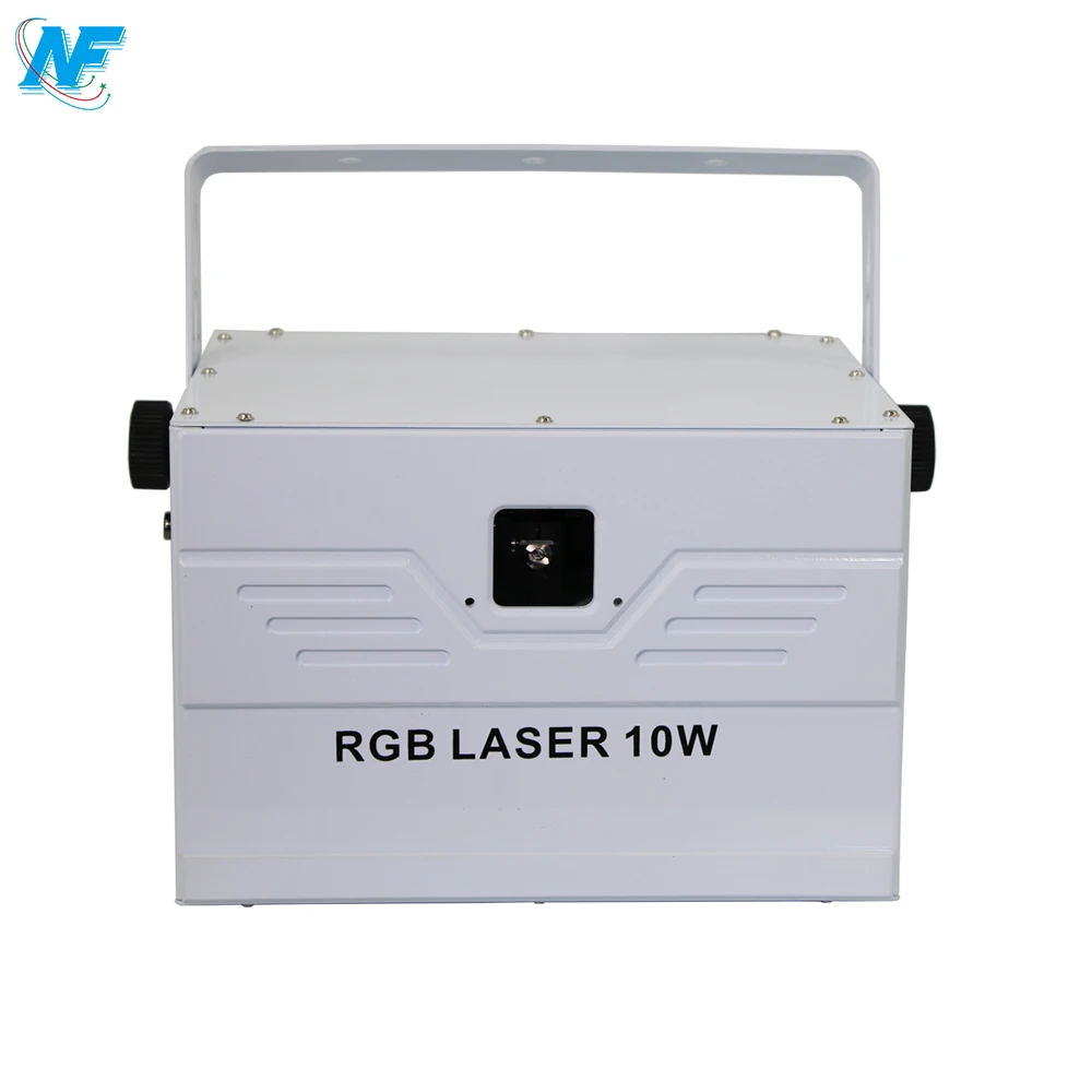 Factory Wholesale 10W Laser 10 Watt RGB Full Color Animation Laser Light Show for Dj Disco Night Club Wedding Event Stage