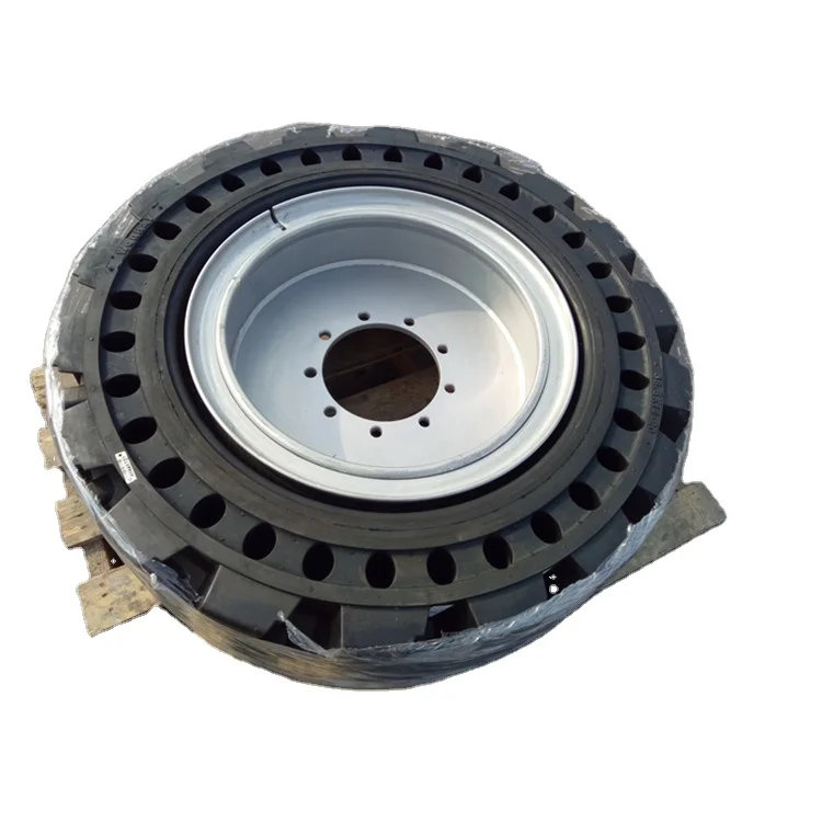 Manufacturer directly JLG 600S 660AJ aerial Lift platform boom lift skid steer solid tire 9 bolt 355/55D625 39 x 15-22.5