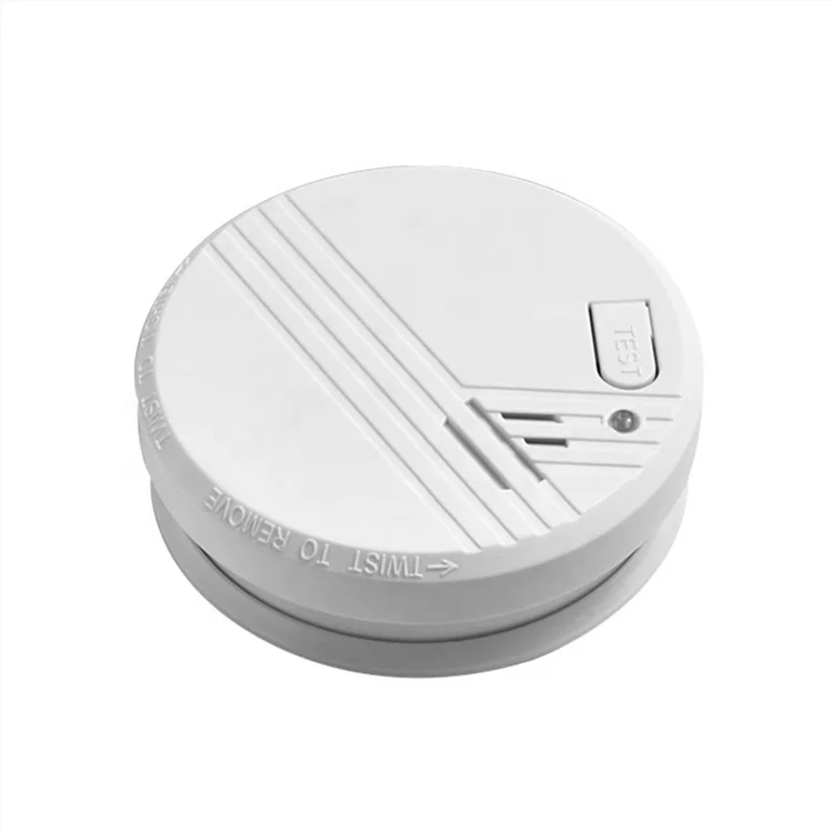 lithium battery operated independent smoke detector EN14604