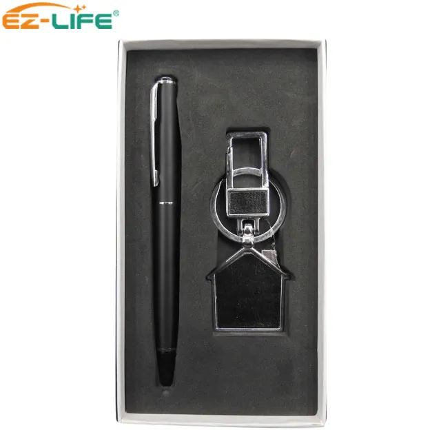 2021 goodies business gift New High Quality Promotional Gifts Pen House Shaped Key ring With Logo business gift executive