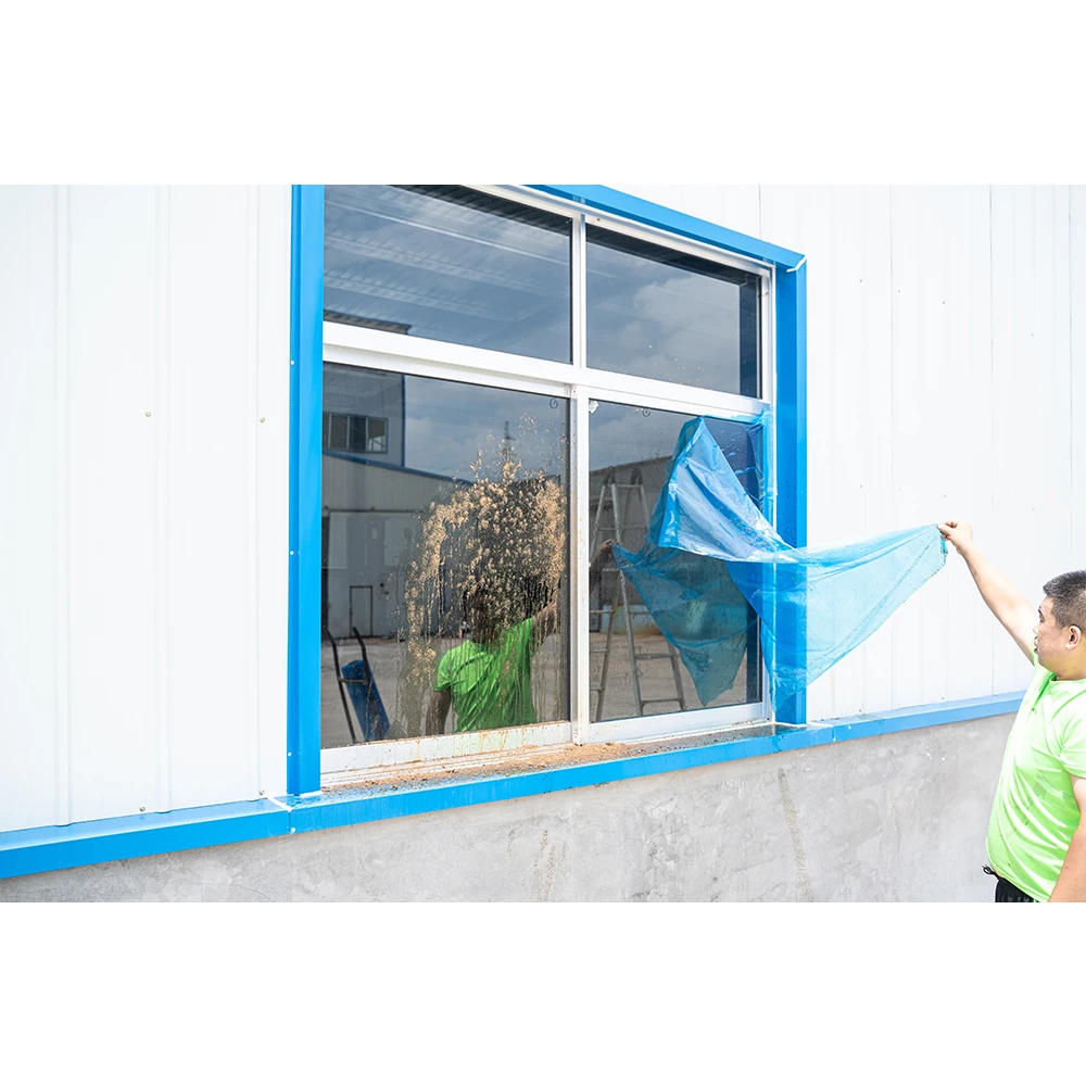 Low adhesive UV resistance anti-aging pe surface protective film for window glass